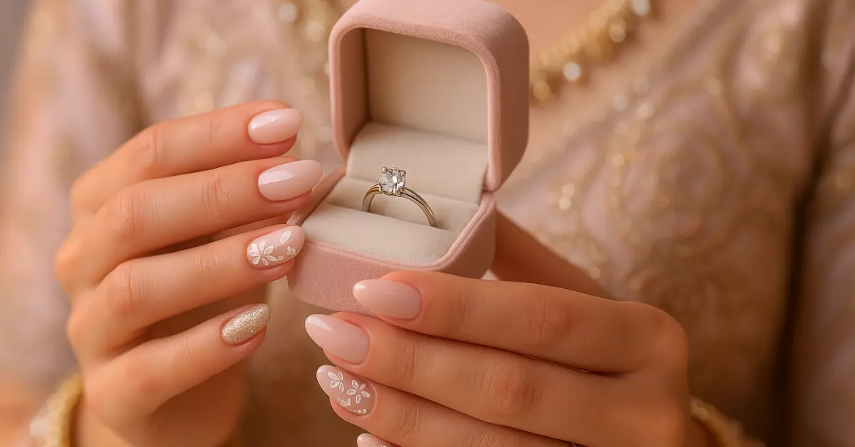 Nail Art for Engagement Brides: Style Tips to Match Your Outfit and Ring