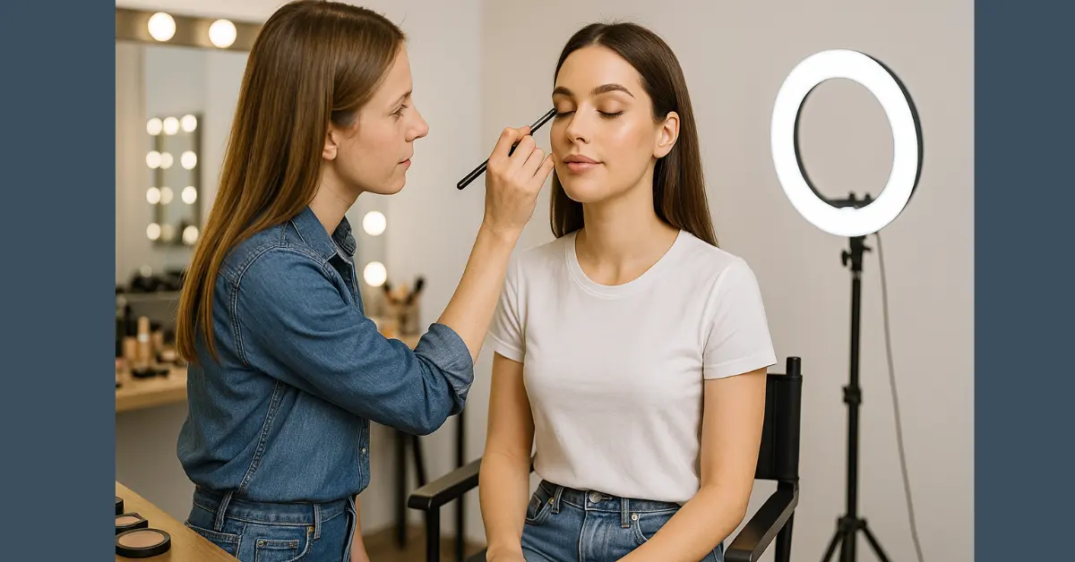 Perfect Everyday Makeup Look to Match Your Denim Jeans & T-Shirt Combo