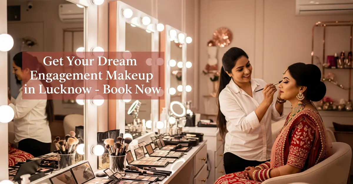 Engagement Makeup in Lucknow: Book Your Dream Look with Top Bridal Makeup Artists