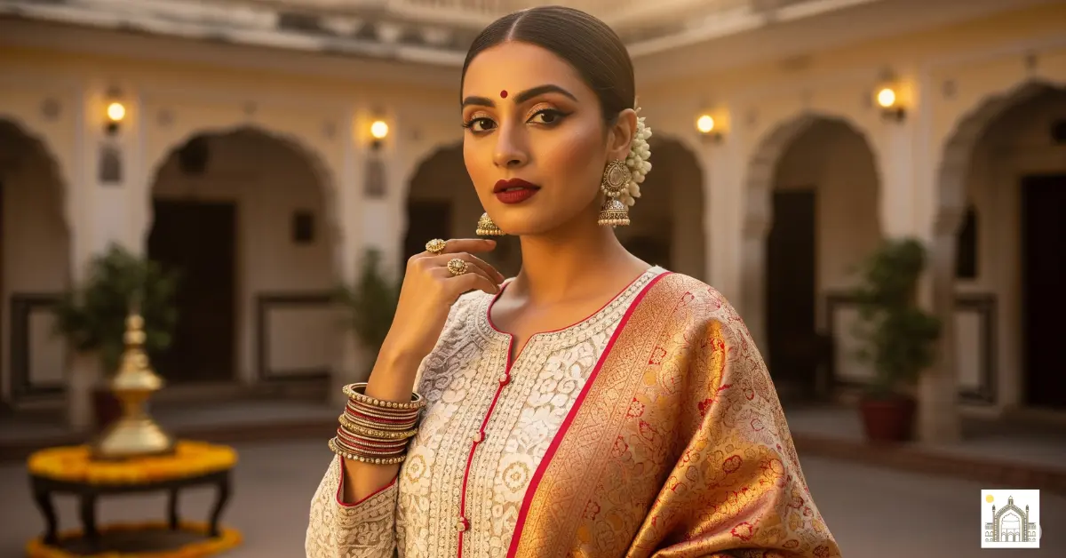 Lucknowi Festive Glam: Ethnic Makeup Looks That Shine with Culture