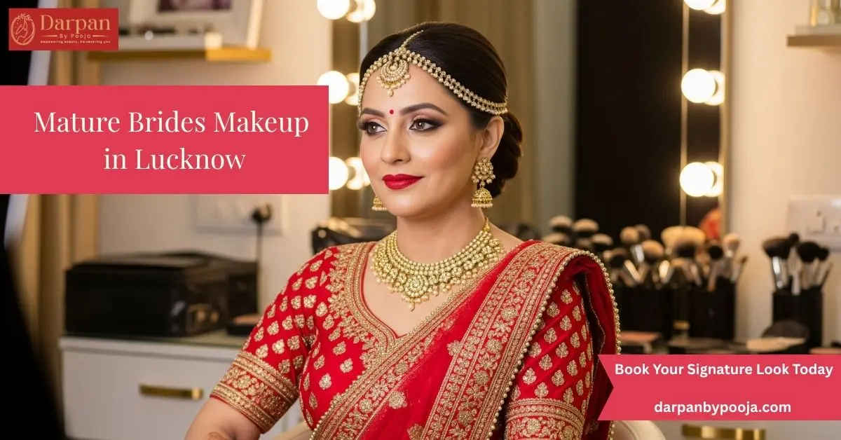 Mature Brides Makeup in Lucknow: Timeless Beauty at Any Age