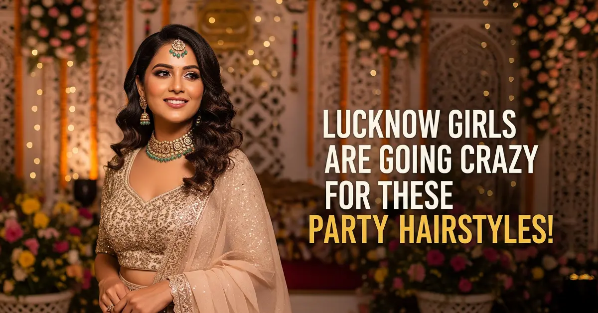 Simple Open Hairstyles for Party in Lucknow: Look Effortlessly Beautiful