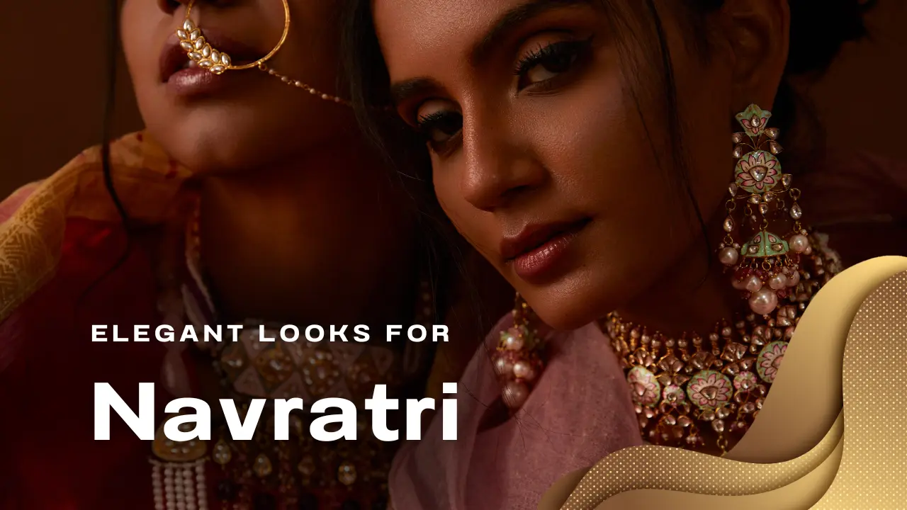 Navratri Makeup & Hair Styling Ideas β Darpan by Poojaβs Festive Looks