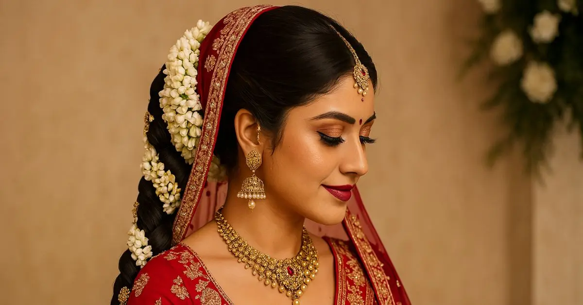 Braids, Buns & Beauty: The Timeless Charm of Traditional Bridal Makeup Hairstyles for Your Marriage Day